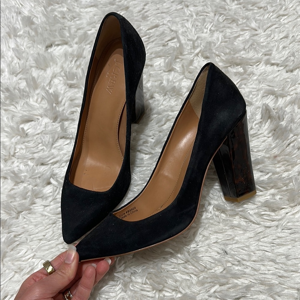 Jcrew Black Suede Women's Pumps